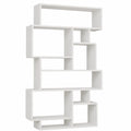 Libreria Scaffale 8 Ripiani Mensole in Legno MDF Moderno Mobile Scaffalatura Arredamento Soggiorno Salotto Casa Ufficio Dimensioni: 168,5 × 96 × 25,5