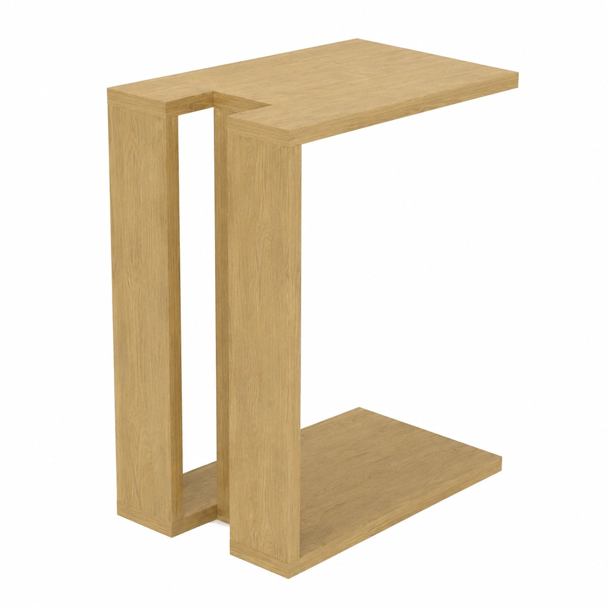 Tavolino Soggiorno da Caffe Porta PC Tavolo Salotto Laterale Divano Ripiano e Struttura in Legno MDF Moderno Dimensione 57 × 40 × 30 cm Arredamento