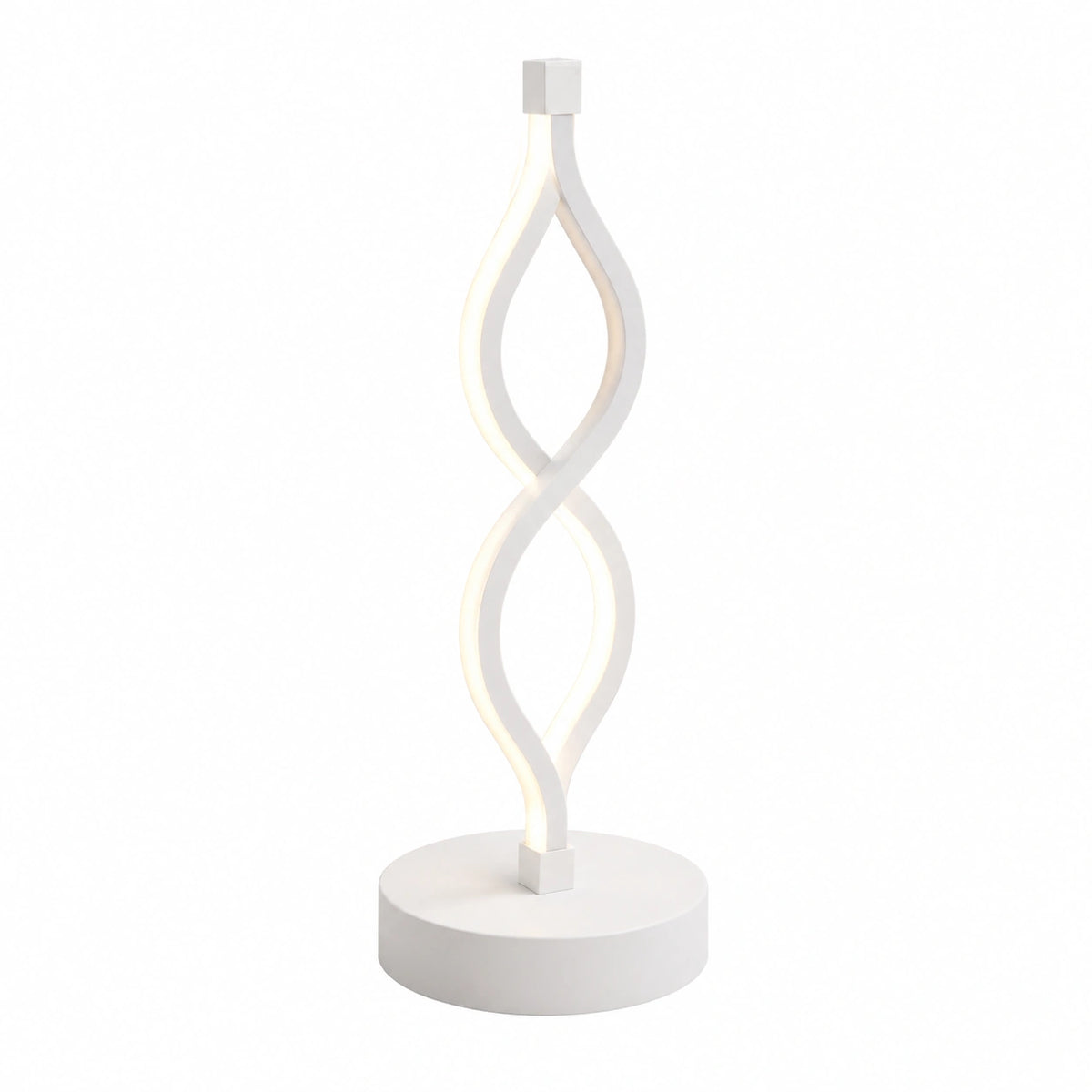 Lampada da Comodino a Spirale LED, Lampade da Tavolo Moderna, Lampada da Lettura a LED, Protezione Degli Occhi Lampada, Decorativa Lampada