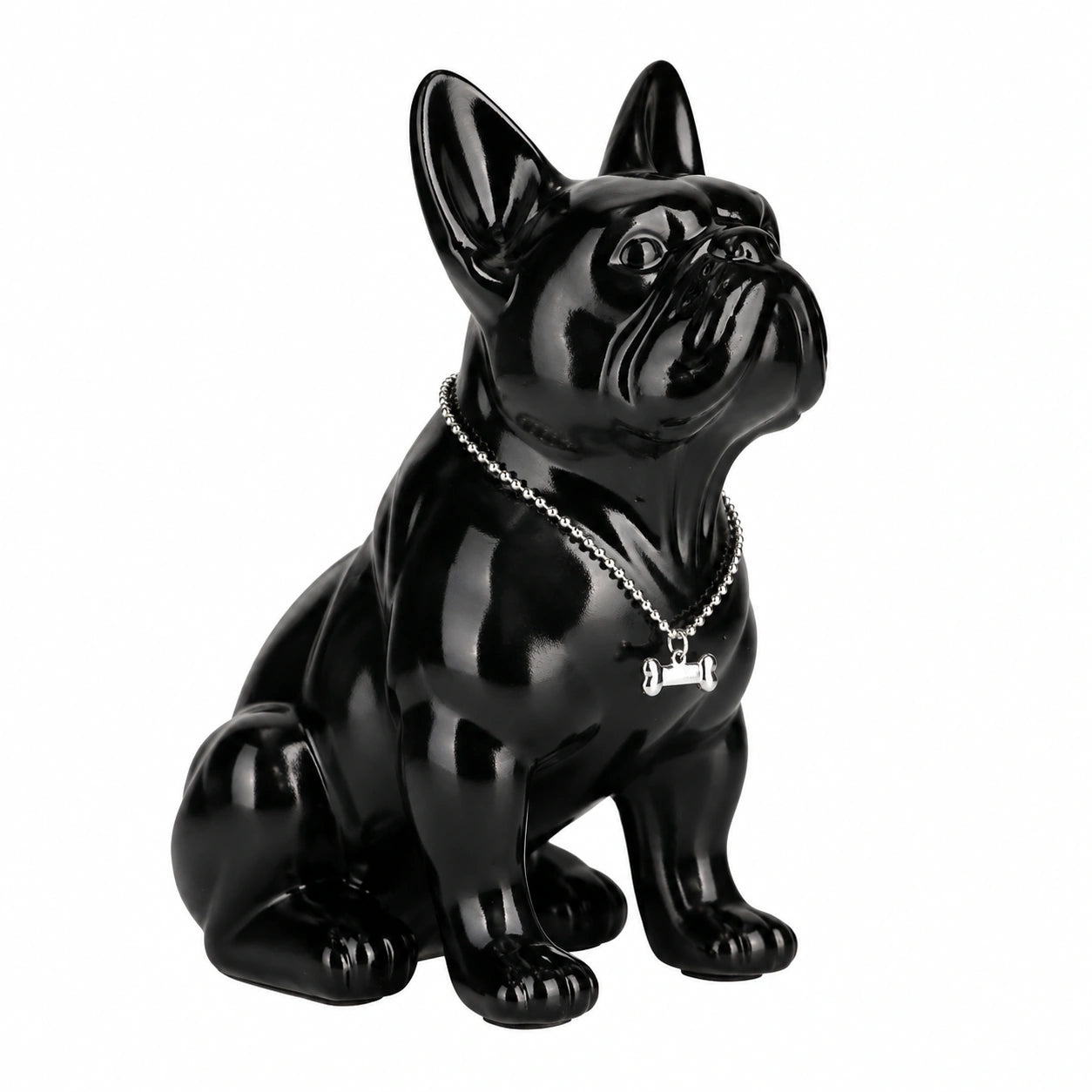 Statua Di Bulldog Inglese in Resina Scultura Bulldog Francese Decorazione Per La Casa Moderna Figurine Da Collezione arte Dog Statua Bulldog Figurine