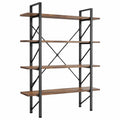 Libreria a 5 Livelli, Libreria Artistica Moderna, Scaffale per Libri, Scaffali in Soggiorno, Casa