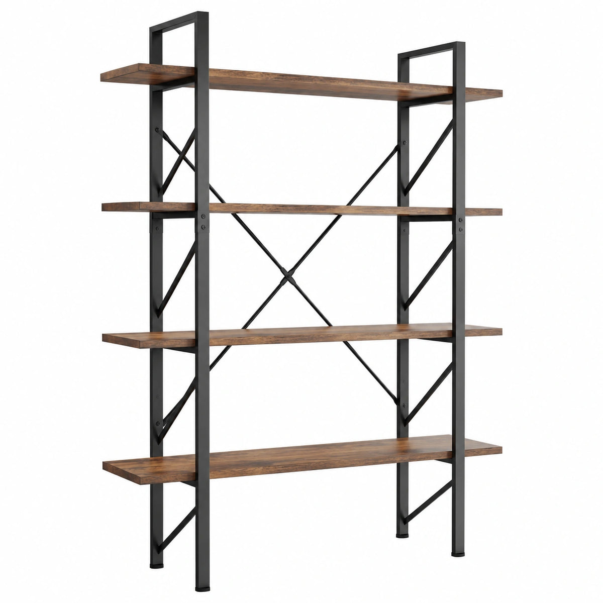 Libreria a 5 Livelli, Libreria Artistica Moderna, Scaffale per Libri, Scaffali in Soggiorno, Casa