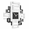 Orologio Bilay - Axia - Legno Mdf - 25,5 × 30 - - 15 - Shade - Artigianale in Italy - Silenzioso - - Moderni doppio livello