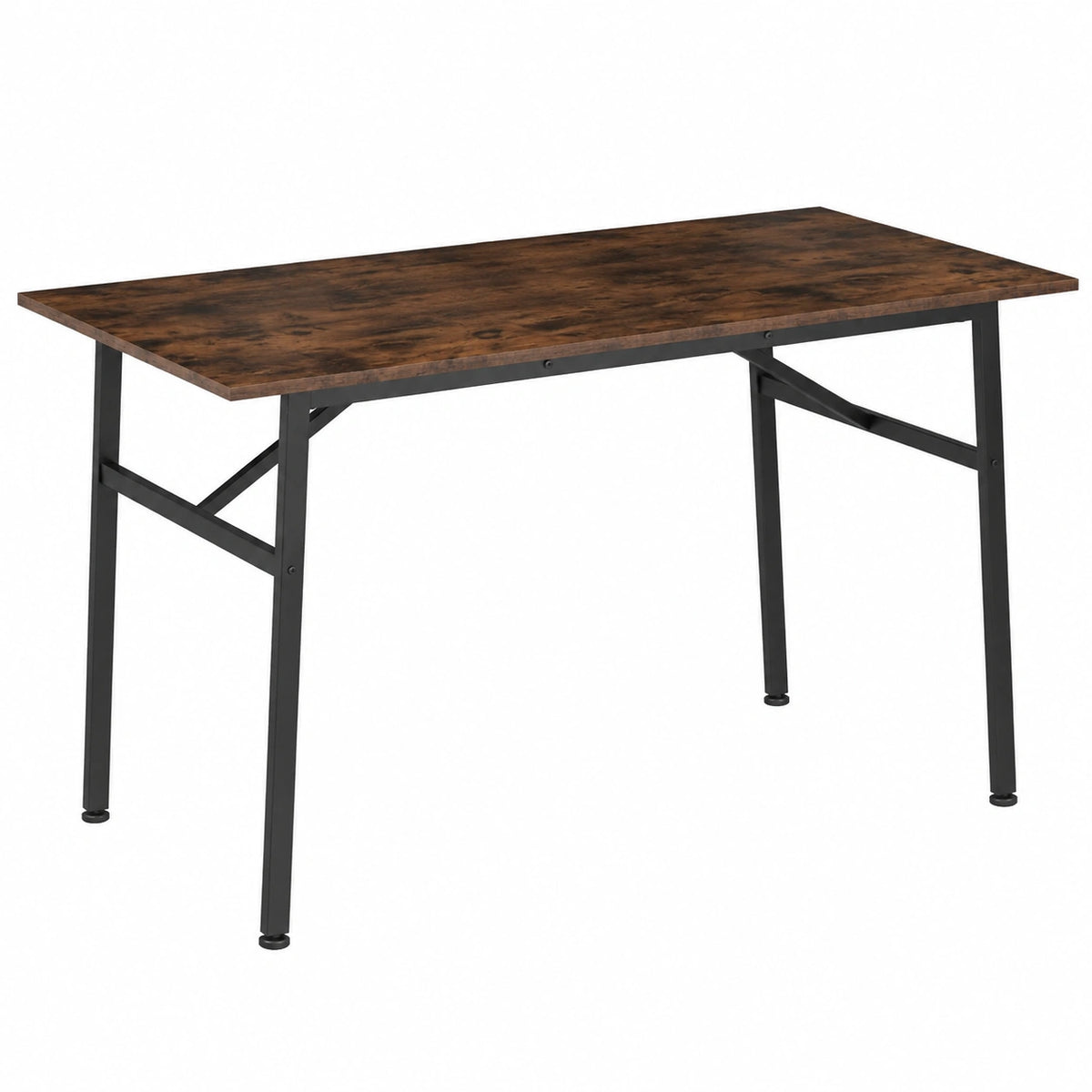 Tavolo da Pranzo - 120 × 75 × 76 cm - Tavolo per Casa e Cucina Moderno, Banco da Lavoro Salvaspazio per Soggiorno, Arredamento Casa - Legno